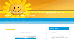 Desktop Screenshot of location-vacance-espagne.com